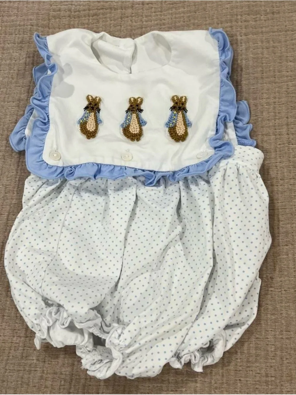 12 mo Easter bundle girl